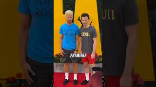 Beavis and Butt-Head attending the LA premier of the fall guy #shorts