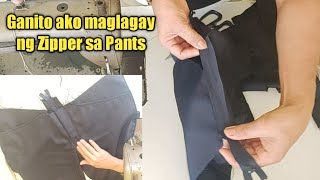 How to Attach Zipper with Ply in Slacks/Pants