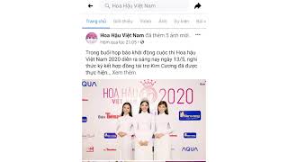 Intro Hoa Hậu Hoàn Vũ 2020