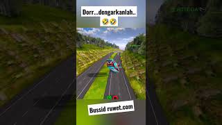 BUSSID ruwet🤣🤣#shortsyoutube #feedshorts #bussimulatorindonesia