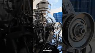 Motor do acervo da fábrica de motores da Volkswagen São Carlos