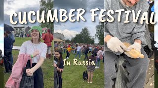 The Annual Cucumber Festival in Russia (Part 2 of Annual Cucumber Festival Video)