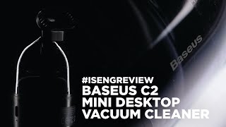 #isengreview VACUUM cleaner portable yang kecil , mungil nan unyu dari  BASEUS