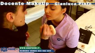 SGE FORM GROUP - CORSO DI ESTETICA - TRUCCO BASE PARTE 2 - DOCENTE GIANLUCA PINTO