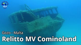 Immersione sul Relitto del Traghetto MV COMINOLAND a Gozo, Malta | I Relitti di Malta