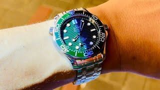 Omega Seamaster Diver 300m Green Impressions BLACK OR GREEN?