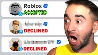 I Sent a Friend Request to the 101 Richest Roblox Players