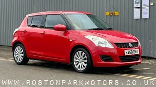 2010 (60) Suzuki Swift 1.2 SZ3 5dr - ULEZ - 77k miles for sale @rostonparkmotors  Nuneaton.