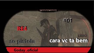 resident evil 4 de pc só pistola #01