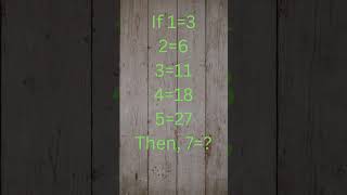 99% people solved this simple math logic #logic #math #puzzle #youtubeshorts #genius #youtube