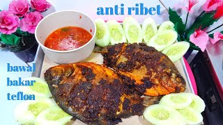 IKAN BAKAR TEFLON LEBIH PRAKTIS ENAK GAK PAKE RIBET !!