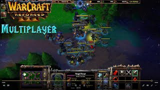 Warcraft III Reforged Beta Gameplay, UN VS ORC 1vs1, 1080p 3