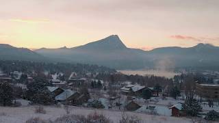 Estes Park Snowy Morning - April 3, 2020