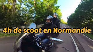 Vlog 44 Une journée de scoot sous le froid et le vent