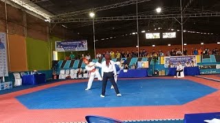 PORPROV LAHAT 2023 SEMIFINAL TAEKWONDO UNDER 57 KG PUTRI || OKU TIMUR VS PALI