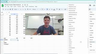 Calculating Standard Error of the Mean w/ Google Sheets [AP Biology]