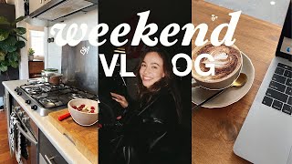 WEEKEND VLOG | Productive Days, What I Eat on a Weekend,  Date Night Ideas