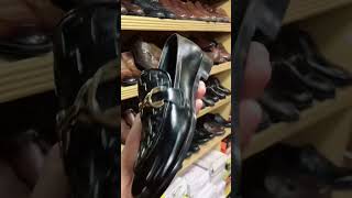 Black Formal Shoes upper cuts leather in leather sole