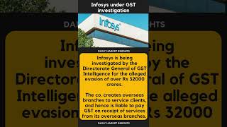 #infosys under GST investigation