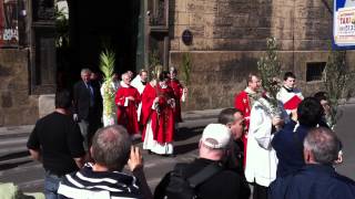 PALERMO, BENEDIZIONE DELLE PALME. DOMENICA 1°APRILE 2012