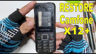 restoration cracked phone,how to restoration camfone X12+  craked phone.