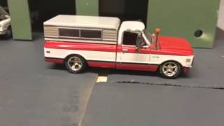 Custom 1/64 4x4 farm pickup trucks toys