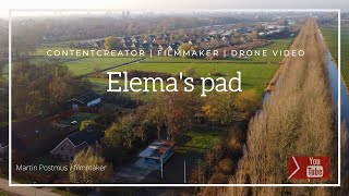 Elema's Pad in Groningen vanuit de lucht gezien!