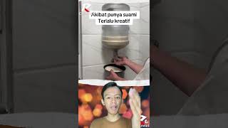 Membuat dispenser beras pake galon tapi gagal #youtubeshorts