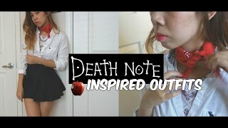 death note anime lookbook - LAST MINUTE HALLOWEEN COSTUMES 2016