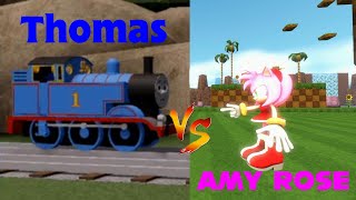 Thomas the Tank Engine VS Amy Rose Rap Battle