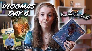 VLOGMAS DAY 6 | Stress reading 🙈