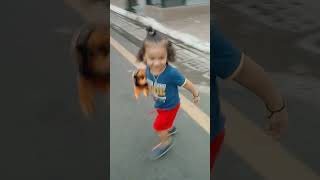 Style Mein Rahne Ka Song / Cute Baby Walking | Funny Baby  #animallover#cute#shortsfeed#shorts#baby