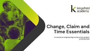 Change Claim and Time Essentials Elearning