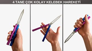 KELEBEK BIÇAK SALLAMA HAREKETLERİ (PRATİK VE KOLAY)