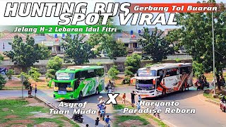 [HUNTING BUS JELANG LEBARAN] HUNTING BUS DI GT BUARAN KETEMU 2 BUS ARTIS