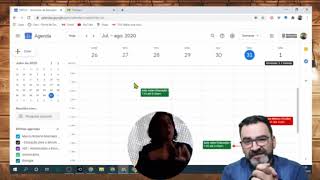 Dica 23 - Criar link do Meet, pelo Google Agenda e não utilizar o Link do Google Classroom