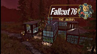 Fallout 76 Camp and shelter build.."Goliath Research & Development Plant"