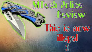 MTech Spring Assisted "POLICE" Knife review/showcase