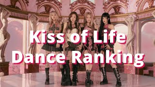 Kiss of Life Dance Ranking