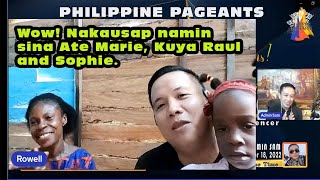 Live Chat with Ate Marie, Sophie and Kuya Raul of Pinoy in Equatorial Guinea with Admin Sam