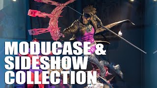 ModuCase and Sideshow Collectables display (X-Men, Storm, Gambit)