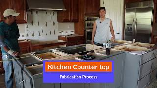 Kitchen Counter top Fabrication Process