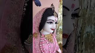 Radha rani ka shringaar bahut hi sundar 🙏 #youtubeshorts#viral#video#beautiful#shringar