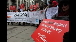 Handing in our petition to the UK Government