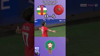 ملخص مباراة المغرب 4-0 أفريقيا الوسطى // تصفيات كأس أمم أفريقيا #maroc