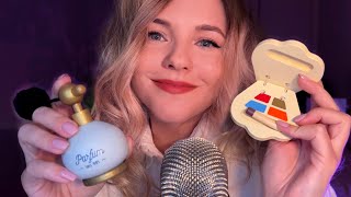 АСМР МАКИЯЖ ДЕРЕВЯННОЙ КОСМЕТИКОЙ 💄 ASMR Wooden makeup