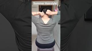 60 Second Low Bun Hack! for Summer #hairstyle #lowbun #easyhairstyle #shorts #messybun