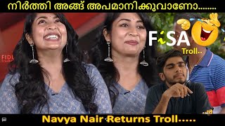 FiSA Troll... Nirthi Ank Apamanikkanooo.... Navya Nair Troll.....