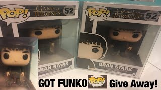 Game of Thrones Funko Pop Give Away! + Channel Introduction *CLOSED*