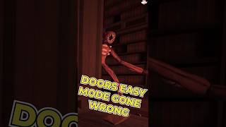 DOORS EASY MODE GONE WRONG PART1 😱#robloxmemes #doorsfunnymoments #robloxdoors